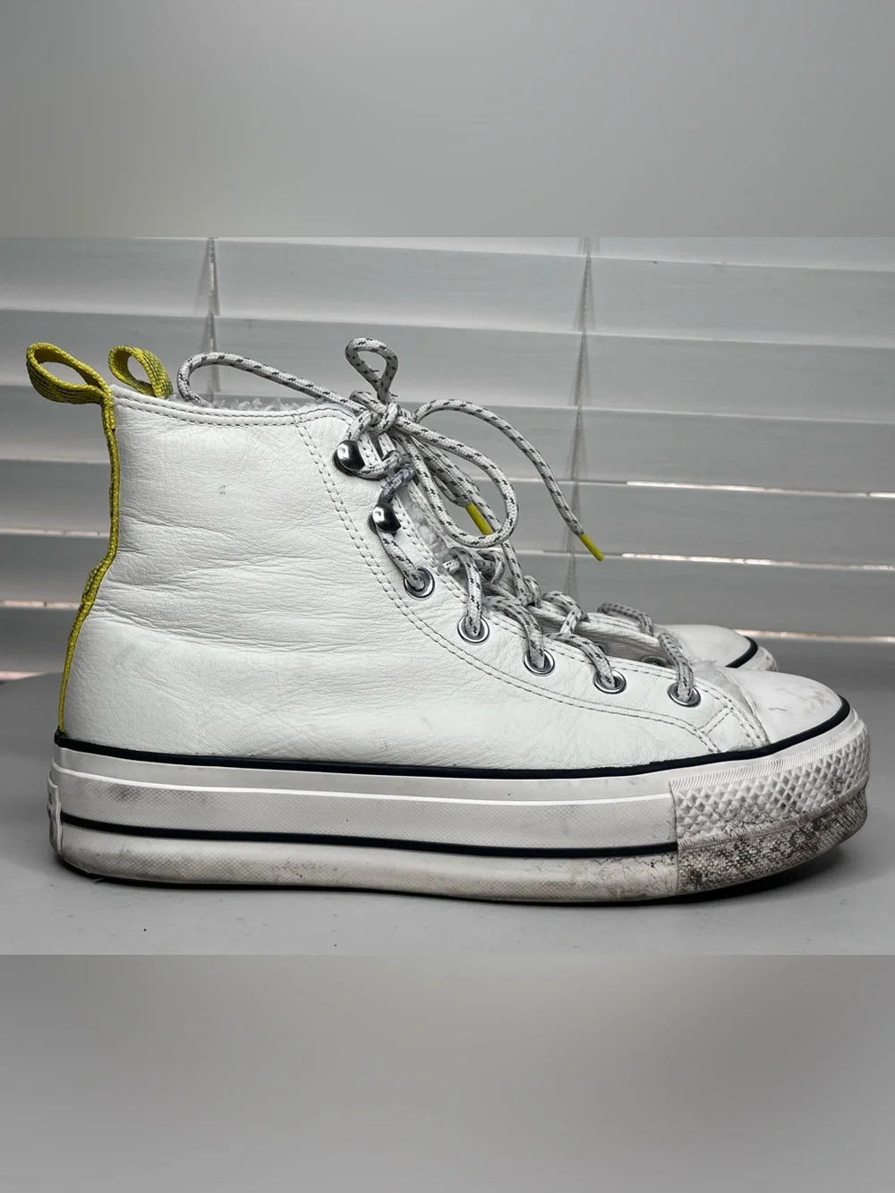 Converse Chuck Taylor All Star Lift Hi Sherpa Lined Y2K Platform Sneakers
